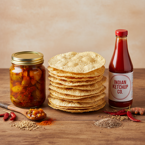 Papad, Pickles & Sauces