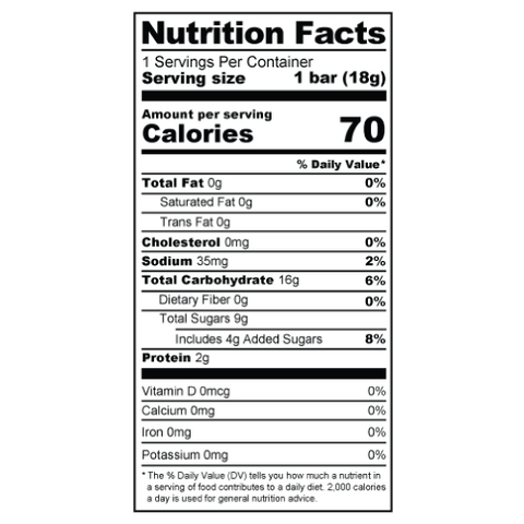 ANAND PUFFED RICE CHIKKI BAR 0.6OZ