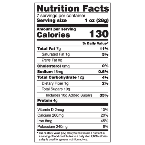 ANAND NELAKADALE CHIKKI BAR 7OZ