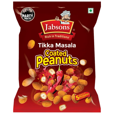 JABSONS TIKKA MASALA COATED PEANUTS 5.29 OZ