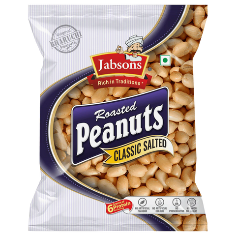 JABSONS CLASSIC SALTED ROASTED PEANUTS 5.6OZ