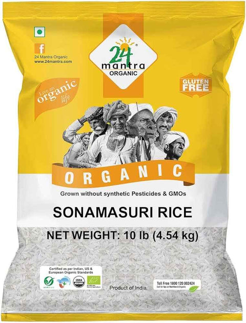 24 MANTRA SONA MASURI WHITE RICE 10LB