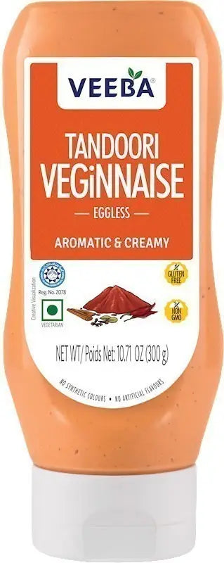 VEEBA TANDOORI VEGINNAISE EGGLESS 10.58 OZ