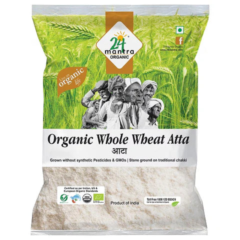 24 MANTRA WHOLE WHEAT ATTA 2.2LB