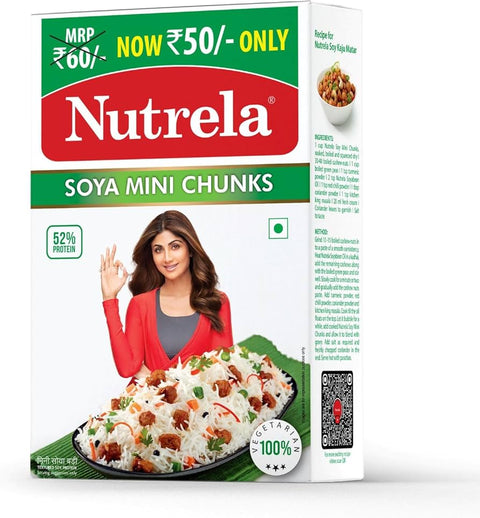NUTRELA SOYA MINI CHUNKS 7OZ
