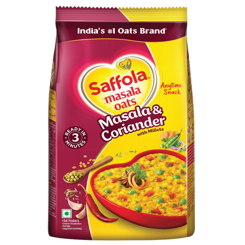 SAFFOLA MASALA & CORIANDER OATS 17.64OZ