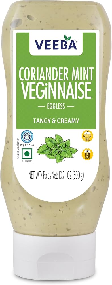 VEEBA CORIANDER MINT VEGINNAISE EGGLESS 10.58 OZ