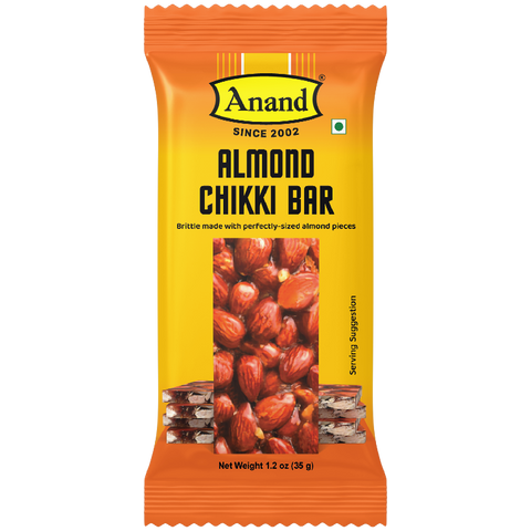 ANAND ALMOND CHIKKI BAR 1.2OZ