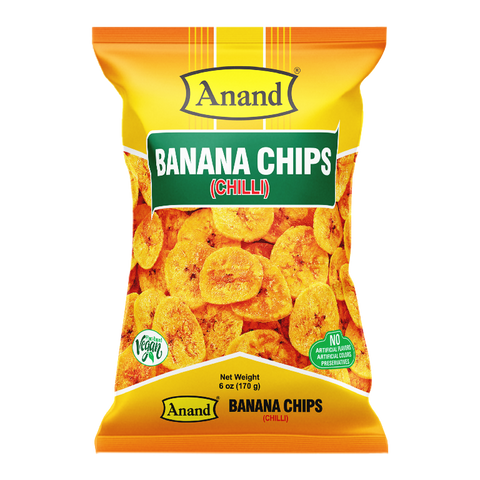 ANAND BANANA CHIPS CHILLI 6OZ