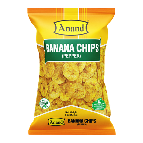 ANAND BANANA CHIPS PEPPER 6OZ
