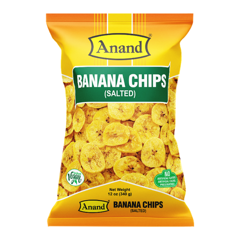 ANAND BANANA CHIPS SALTED 12OZ