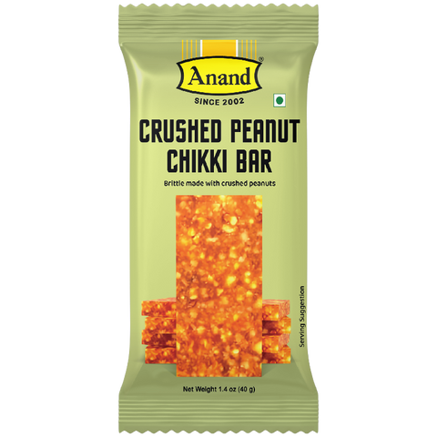 ANAND CRUSHED PEANUT CHIKKI BAR 1.4OZ