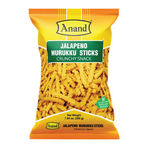 ANAND JALAPENO MURUKKU STICKS 7.04OZ
