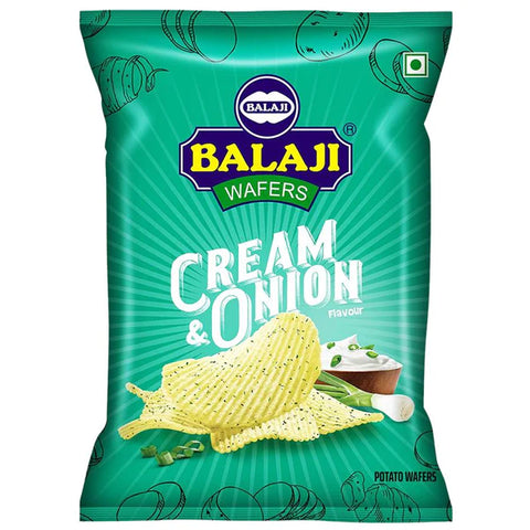 BALAJI CREAM & ONION WAFERS 5.29OZ