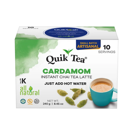 QUICK TEA CARDAMOM CHAI TEA LATTE 8.45OZ (10 PC)