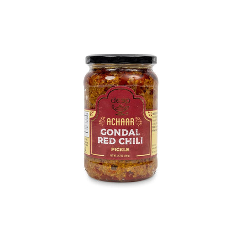 DEEP GONDAL RED CHILI PICKLE 14.7OZ
