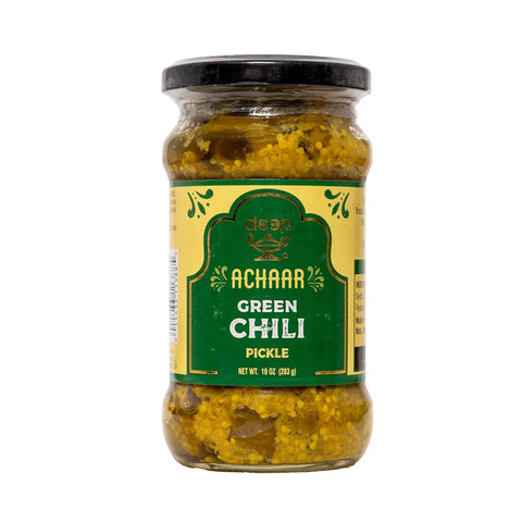 DEEP GREEN CHILI PICKLE 10OZ
