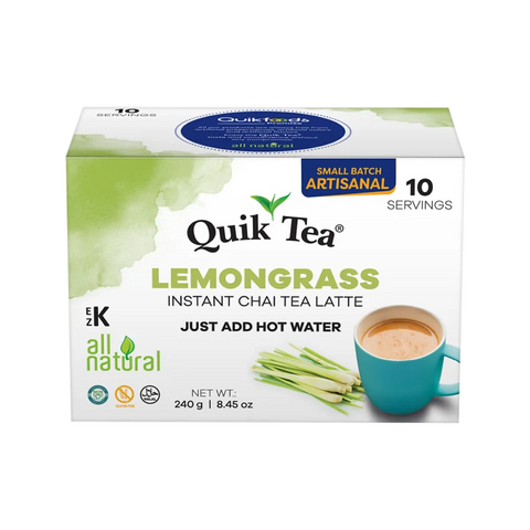 QUICK TEA LEMONGRASS CHAI TEA LATTE 8.45OZ (10 PC)