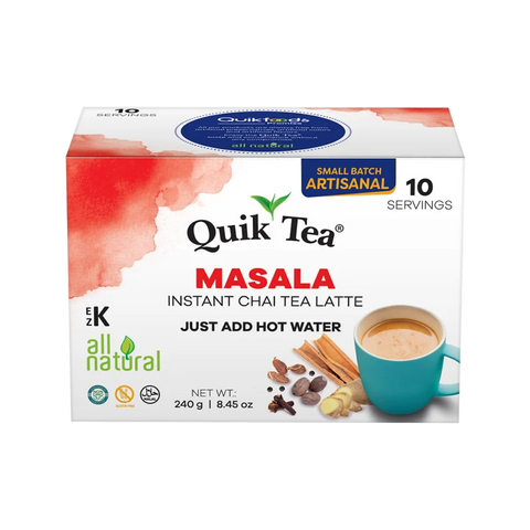 QUICK TEA MASALA CHAI TEA LATTE 8.45OZ (10 PC)