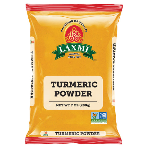 LAXMI  TURMERIC POWDER 7OZ ( 200 GM )