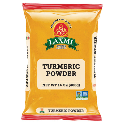 LAXMI TURMERIC POWDER 14 OZ (400 GM )