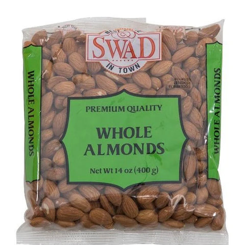 SWAD WHOLE ALMONDS 14OZ