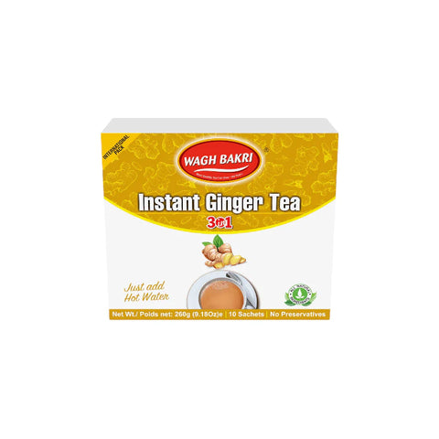 WAGH BAKRI GINGER INSTANT TEA 9.18OZ (10PCS)