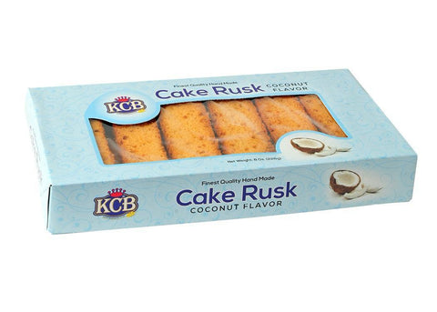 KCB COCONUT CAKE RUSK 8OZ