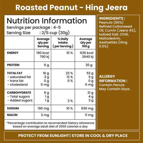 JABSONS HING JEER AROASTED PEANUTS 4.9OZ