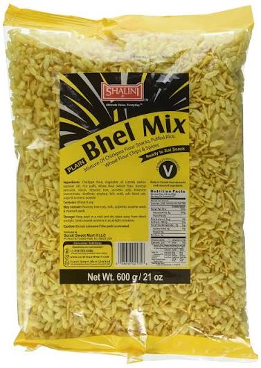 SHALINI PLAIN BHEL MIX 21 OZ