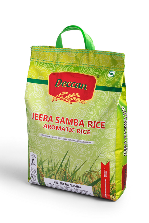 DECCAN JEERA SAMBA RICE 10LB