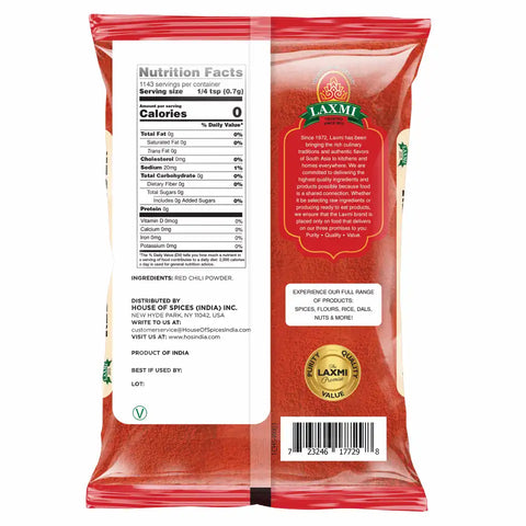 LAXMI RED CHILI POWDER 1.76LB