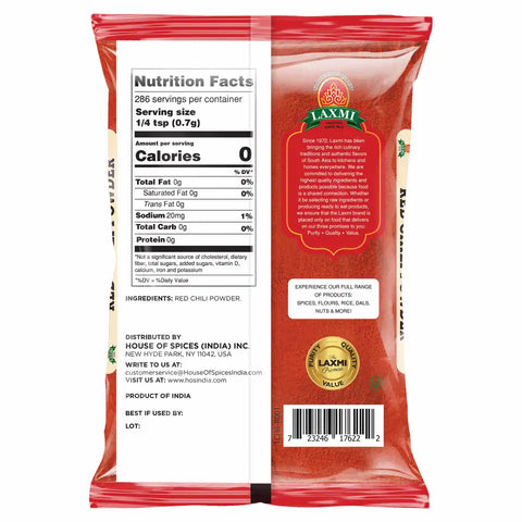 LAXMI RED CHILI POWDER 7OZ