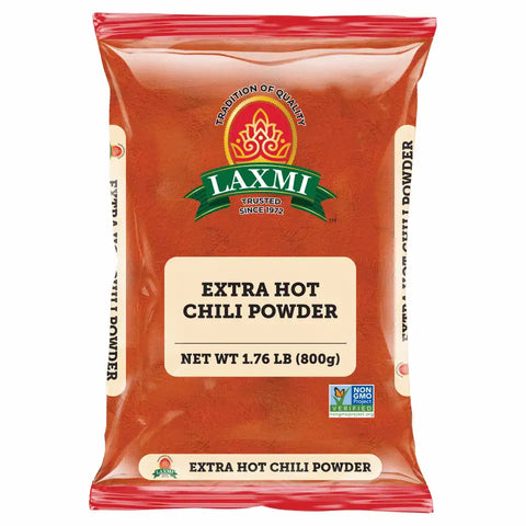 LAXMI EXTRA HOT CHILI POWDER 1.76LB