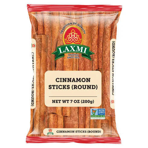 LAXMI CINNAMON STICKS (ROUND) 7OZ