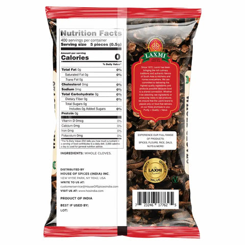 LAXMI WHOLE CLOVES 7OZ