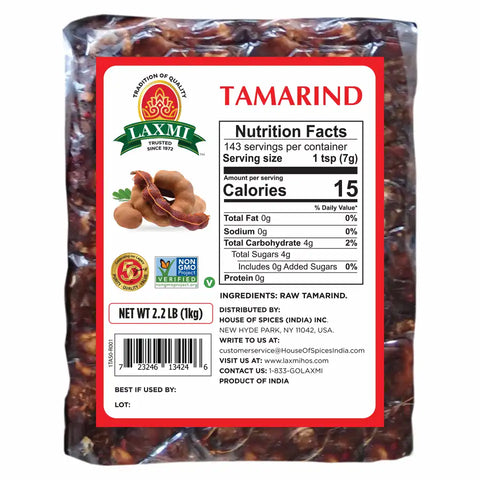 LAXMI TAMARIND SEEDLESS SLAB 1KG