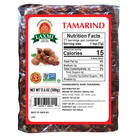 LAXMI TAMARIND SEEDLESS SLAB 500G