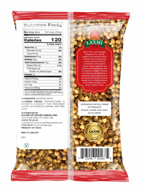 LAXMI DESI ROASTED CHANA 400G