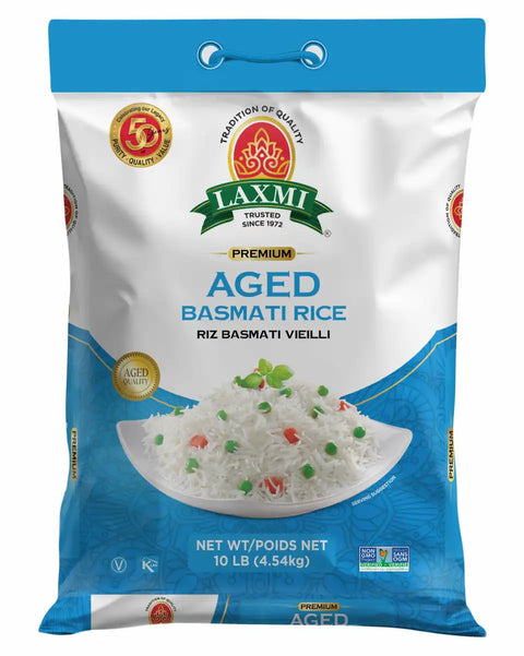 LAXMI AGED BASMATI RICE 10LB