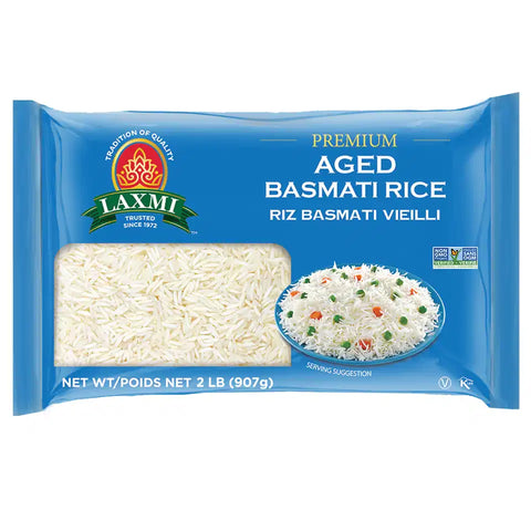 LAXMI AGED BASMATI RICE 2LB