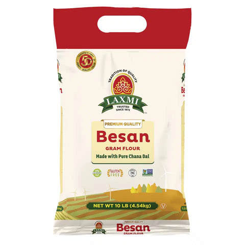 LAXMI FRESHLY MILLED BESAN FLOUR 10LB