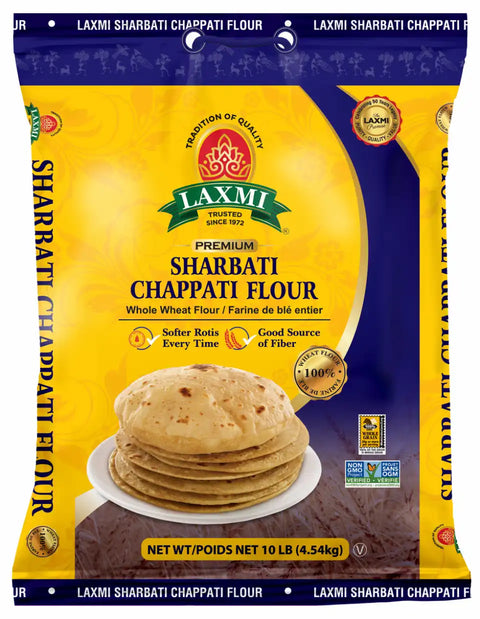 LAXMI SHARBATI CHAPATI FLOUR 10LB