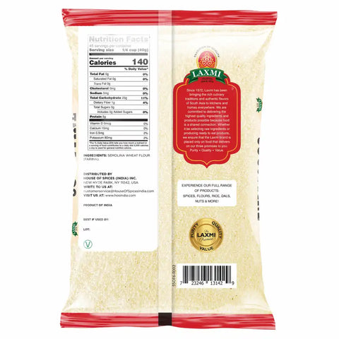 LAXMI SOOJI FINE 4LB