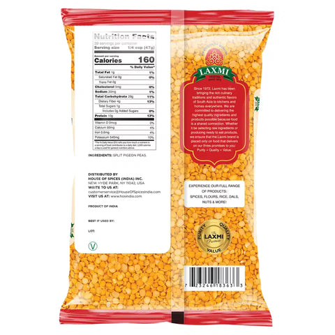 LAXMI TOOR DAL 4LB