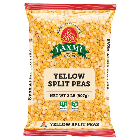 LAXMI YELLOW SPLIT PEAS 2LB