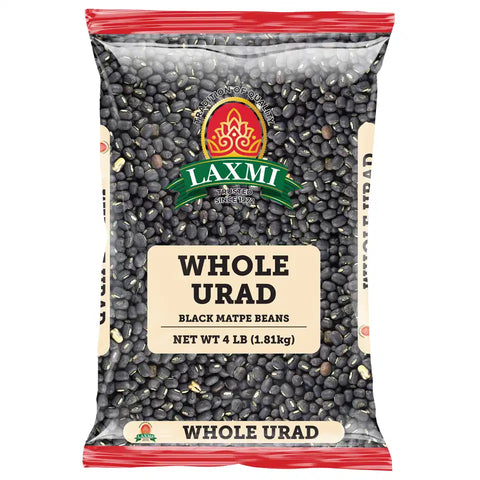 LAXMI WHOLE BLACK URAD 4LB