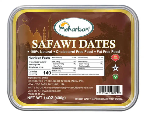 MEHARBAN SAFAWI DATES 14OZ