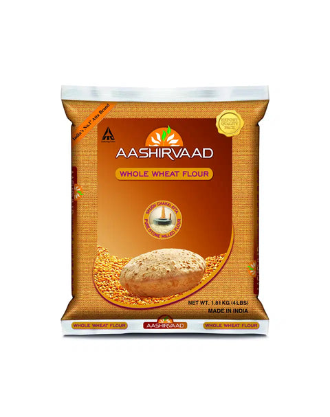 AASHIRVAAD WHOLE WHEAT ATTA 4LB