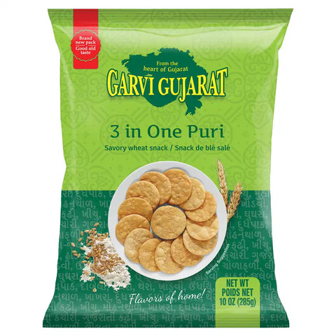 GARVI GUJARAT 3 IN 1 PURI 285G